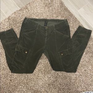Dark Green Corduroy Pant